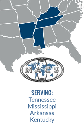 Serving: Tennessee, Mississippi, Arkansas, Kentucky.